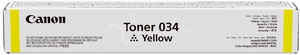 Тонер-картридж Canon 034 Y [9451B001], оригинальный, yellow (желтый), ресурс 7300 стр., для Canon imageCLASS MF810Cdn/MF820Cdn; imageRUNNER C1225/C1225IF