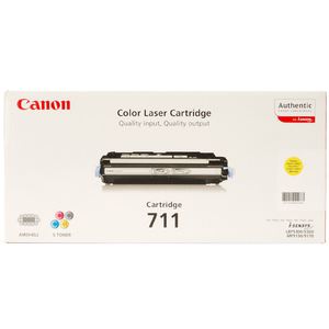 Картридж Canon 711Y [1657B002], оригинальный, yellow (желтый), ресурс 6000 стр., цена — 11990 руб.