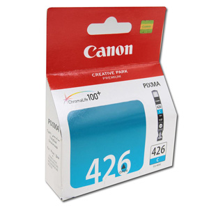 Картридж Canon CLI-426C [4557B001], оригинальный, cyan (голубой), ресурс 446 стр., для Canon PIXMA 