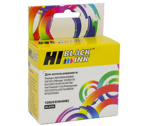 Картридж Hi-Black HB-C9364HE, black (черный), ресурс 400 стр., для HP DeskJet 5943/6943/6983/D4163; OfficeJet 6313/H470/K7103; Photosmart 2573/C4183/C5283/D5063