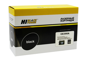 Картридж Hi-Black HB-CE390A, black (черный), ресурс 10000 стр., для HP LaserJet Enterprise M4555/f/fskm/h; LJ Enterprise M601dn/n; M602dn/n/x; M603dn/n/xn