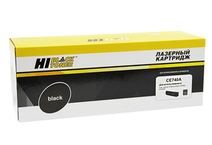 Картридж Hi-Black HB-CE740A, black (черный), ресурс 7000 стр., для HP LaserJet Pro CP5220/5225/n/dn