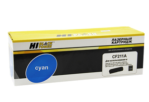 Картридж Hi-Black HB-CF211A, cyan (голубой), ресурс 1800 стр., для HP LJ Pro 200 Color M251n/nw; M276n/nw; Canon LBP-7100Cn/Cw/7110Cw; MF8230Cn/8280Cw