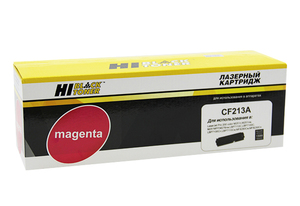 Картридж Hi-Black HB-CF213A, magenta (пурпурный), ресурс 1500 стр., для HP LJ Pro 200 Color M251n/nw; M276n/nw; Canon LBP-7100Cn/Cw/7110Cw; MF8230Cn/8280Cw