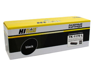 Картридж Hi-Black HB-TK-1170L, увеличенный емкости, black (черный), ресурс 12000 стр., для Kyocera ECOSYS M2040dn/M2540dn/M2640idw, с чипом.