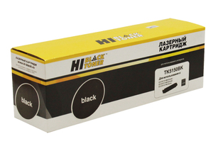 Тонер-картридж Hi-Black HB-TK-5150Bk, black (черный), ресурс 12000 стр., для Kyocera ECOSYS M6035cidn; M6535cidn; P6035cdn