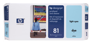 Печатающая головка HP (Hewlett-Packard) C4954A (№81), оригинальный, cyan photo (голубой фото), ресурс , цена — 16700 руб.