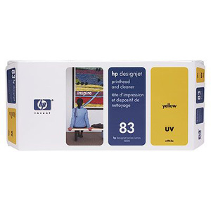 Печатающая головка HP (Hewlett-Packard) C4963A (№83), оригинальный, yellow (желтый), ресурс , цена — 17210 руб.