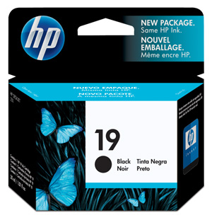 Картридж HP (Hewlett-Packard) C6628AE (№19), оригинальный, black (черный), ресурс 480, цена — 2180 руб.