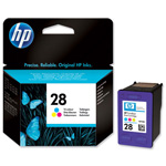 Картридж HP (Hewlett-Packard) C8728AE (№28), оригинальный, CMY (цветной), ресурс 190