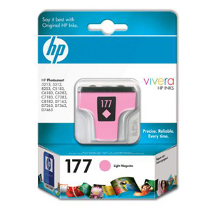 Картридж HP (Hewlett-Packard) C8775HE (№177), оригинальный, magenta light (светло-пурпурный), ресурс 200, цена — 2170 руб.