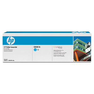 Картридж HP (Hewlett-Packard) CB381A, оригинальный, cyan (голубой), ресурс 21000, цена — 55710 руб.