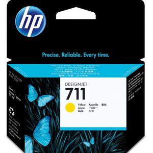Картридж HP (Hewlett-Packard) CZ132AE (№711), оригинальный, yellow (желтый), ресурс , цена — 5650 руб.
