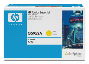 Картридж HP (Hewlett-Packard) Q5952A, оригинальный, yellow (желтый), ресурс 10000 стр., цена — 46070 руб.