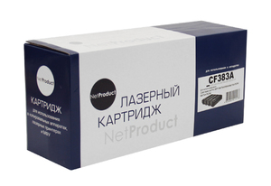 Картридж NetProduct N-CF383A, magenta (пурпурный), ресурс 2700 стр., цена — 1190 руб.