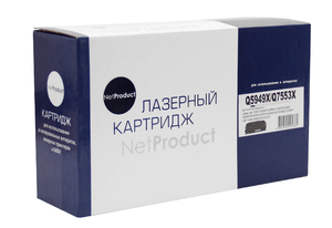 Картридж NetProduct N-Q5949X/Q7553X, black (черный), ресурс 6000 стр., цена — 1310 руб.