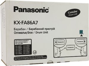 Барабан Panasonic KX-FA86A, оригинальный, black (черный), ресурс 10000 стр., цена — 5490 руб.