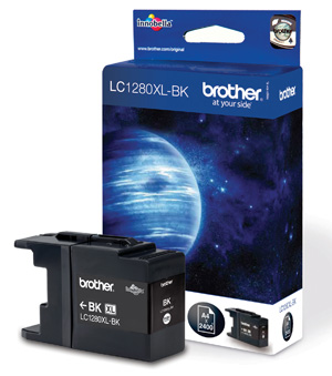 Картридж Brother LC1280XL-BK, оригинальный, black (черный), ресурс 2400, цена — 3070 руб.