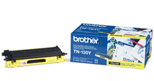 Тонер-картридж Brother TN-130Y, оригинальный, yellow (желтый), ресурс 1500 стр., цена — 13100 руб.