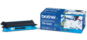 Тонер-картридж Brother TN-135C, оригинальный, cyan (голубой), ресурс 4000 стр., цена — 23550 руб.