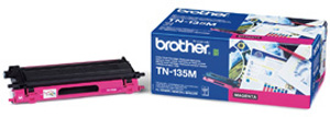 Тонер-картридж Brother TN-135M, оригинальный, magenta (пурпурный), ресурс 4000 стр., цена — 23550 руб.