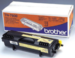 Тонер-картридж Brother TN-7600 (TN7600), оригинальный, black (черный), ресурс 6500 стр., для Brother DCP-8020; HL-1650/1670N/1850/1870N/5040/5050; MFC-8420/8820