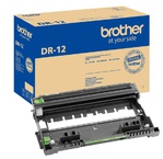 Фотобарабан Brother DR-12 (DR12), оригинальный, black (черный), ресурс 12000 стр., для Brother HL-L2371DN; DCP-L2551DN; MFC-L2451DW/2751DW