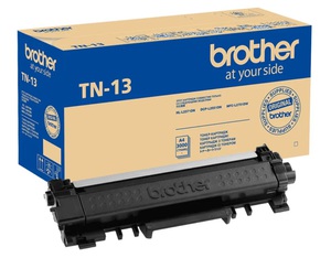 Тонер-картридж Brother TN-13 (TN13), оригинальный, black (черный), ресурс 3000 стр., для Brother HL-L2371DN; DCP-L2551DN; MFC-L2451DW/2751DW