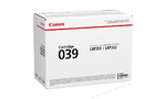 Картридж Canon 039 BK [0287C001], оригинальный, black (черный), ресурс 11000 стр., для Canon i-SENSYS LBP351x; LBP352x