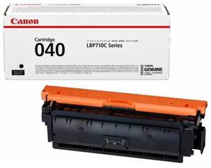 Картридж Canon Cartridge 040BK [0460C001], оригинальный, black (черный), ресурс 6300 стр., для Canon i-SENSYS LBP710Cx, LBP712Cx