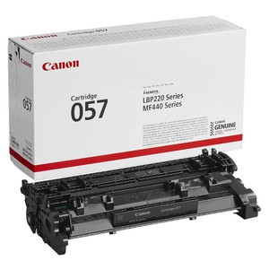 Картридж Canon 057 [3009C002], оригинальный, black (черный), ресурс 3100 стр., для Canon i-SENSYS LBP223dw/226dw/228x/233dw/236dw, MF443dw/445dw/446x/449x