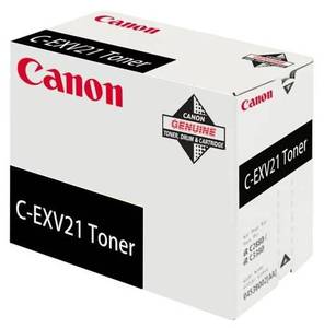 Тонер-картридж Canon C-EXV21 BK [0452B002], оригинальный, black (черный), ресурс 26000 стр., цена — 6150 руб.