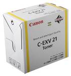 Тонер-картридж CANON C-EXV21 Y [0455B002], оригинальный, yellow (желтый), ресурс 14000, для Canon imageRUNNER C2380/C2880/C3080/C3380/C3580
