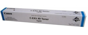 Тонер-картридж Canon C-EXV49 C [8525B002], оригинальный, cyan (голубой), ресурс 19000 стр., цена — 14470 руб.