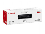 Картридж Canon 725 [3484B005/3484B002], оригинальный, black (черный), ресурс 1600 стр., для Canon i-SENSYS LBP6000/6000B; i-SENSYS MF3010; LBP-6020/6020B