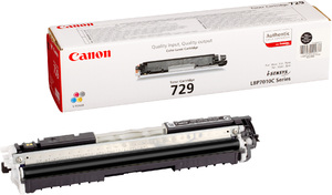 Картридж Canon 729 BK [4370B002], оригинальный, black (черный), ресурс 1200 стр., цена — 6410 руб.