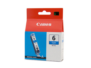 Картридж Canon BCI-6C [4706A002], оригинальный, cyan (голубой), ресурс 270, цена — 1140 руб.