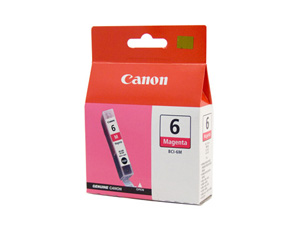 Картридж Canon BCI-6M [4707A002], оригинальный, magenta (пурпурный), ресурс 270, цена — 1140 руб.