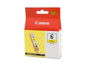 Картридж Canon BCI-6Y [4708A002], оригинальный, yellow (желтый), ресурс 270, цена — 1140 руб.
