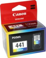 Картридж Canon CL-441 [5221B001], оригинальный, CMY (цветной), ресурс 180 стр., для Canon PIXMA MG2140/2240/3140/3240/3540/3640; MG4140/4240; MX374/434/454/514; TS5140