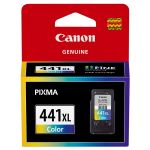 Картридж Canon CL-441XL [5220B001], оригинальный, CMY (цветной), ресурс 400 стр., для Canon PIXMA MG2140/2240/3140/3240/3540/3640; MG4140/4240; MX374/434/454/514; TS5140