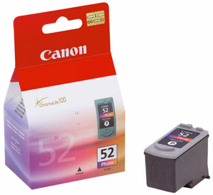 Картридж Canon CL-52 [0619B025], оригинальный, CMY (цветной), ресурс 412, цена — 1440 руб.