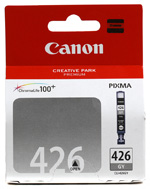 Картридж Canon CLI-426GY [4560B001], оригинальный, gray (серый), ресурс 1395 стр., для Canon PIXMA