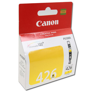 Картридж Canon CLI-426Y [4559B001], оригинальный, yellow (желтый), ресурс 446 стр., для Canon PIXMA 