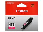 Картридж Canon CLI-451M [6525B001], оригинальный, magenta (пурпурный), ресурс 319 стр., для Canon PIXMA IP7240/8740; PIXMA MG5440/5540/6340/6440/7140