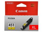 Картридж Canon CLI-451XL Y [6475B001], оригинальный, yellow (желтый), ресурс 695 стр., для Canon PIXMA IP7240/8740; PIXMA MG5440/5540/6340/6440/7140