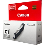 Картридж Canon CLI-471GY [0404C001], оригинальный, gray (серый), ресурс 125 стр., для Canon PIXMA MG7740, TS8040, TS9040