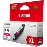 Картридж Canon CLI-471M XL [0348C001], оригинальный, magenta (пурпурный), объем 10.8 ml, ресурс 645 стр., для Canon PIXMA MG5740, MG6840, MG7740, TS5040, TS6040, TS8040, TS9040