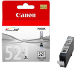 Картридж Canon CLI-521GY [2937B004], оригинальный, gray (серый), ресурс 446