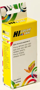 Картридж Hi-Black HB-CLI-521Y, yellow (желтый), ресурс 446 стр., цена — 350 руб.